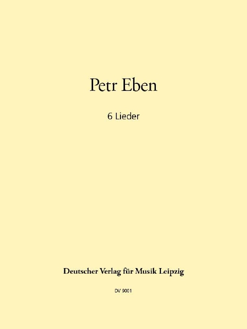 Anderes Coverbild Sechs Lieder