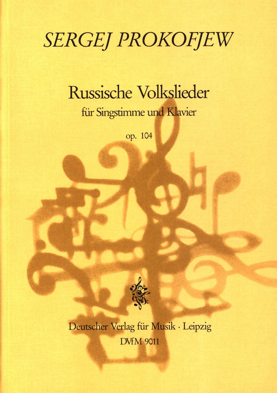 Anderes Coverbild Russische Volkslieder op. 104