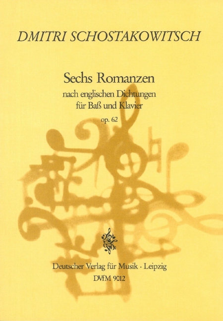 Anderes Coverbild Sechs Romanzen op. 62