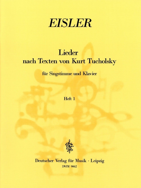 Anderes Coverbild Tucholsky - Lieder Heft 1