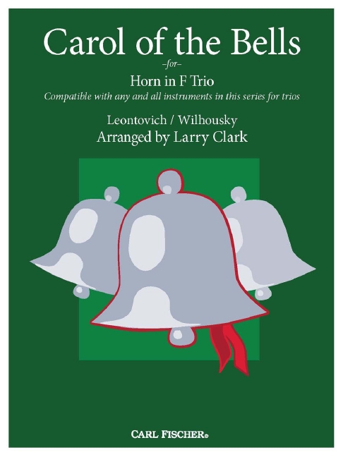 Vorderes Coverbild Carol of the Bells for Horn in F Trio 