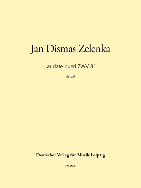 Anderes Coverbild Laudate pueri ZWV 81