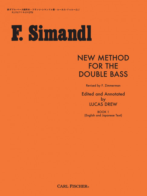 Vorderes Coverbild New Method for The Double Bass Book 1