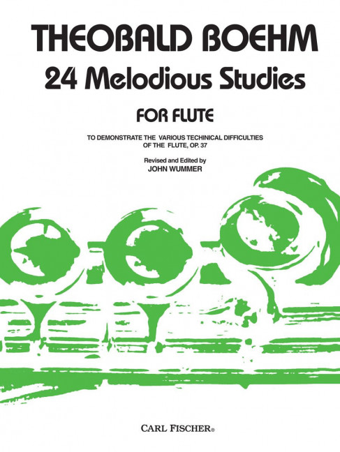 Vorderes Coverbild 24 Melodious Studies op. 37 