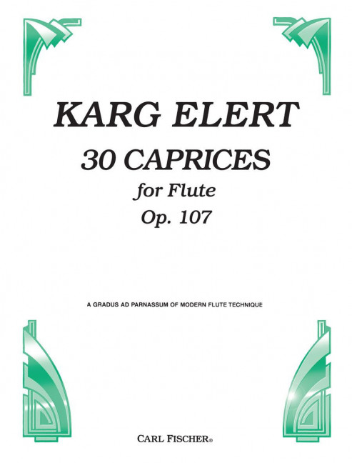 Vorderes Coverbild 30 Caprices for Flute op. 107 