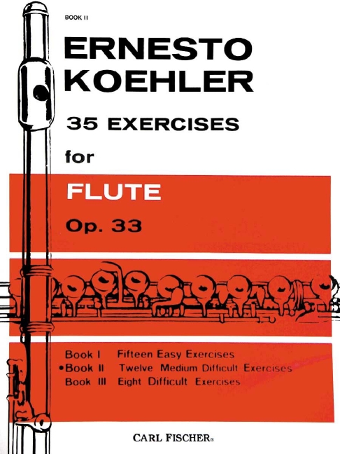 Vorderes Coverbild 35 Exercises for Flute 2 op. 33 Book II