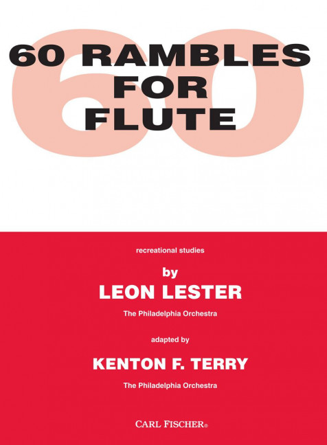 Vorderes Coverbild 60 Rambles for Flute 