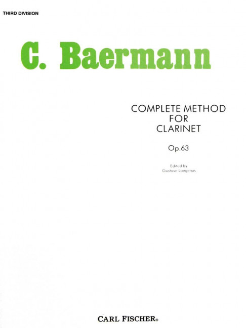 Vorderes Coverbild Complete Method for Clarinet 