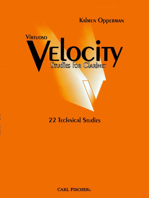 Vorderes Coverbild Virtuoso Velocity Studies for Clarinet 