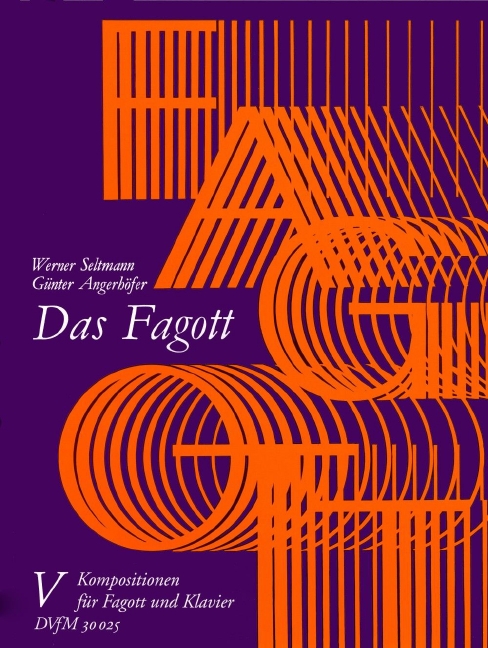 Anderes Coverbild Das Fagott, Band 5: Kompostionen für Fagott und Klavier