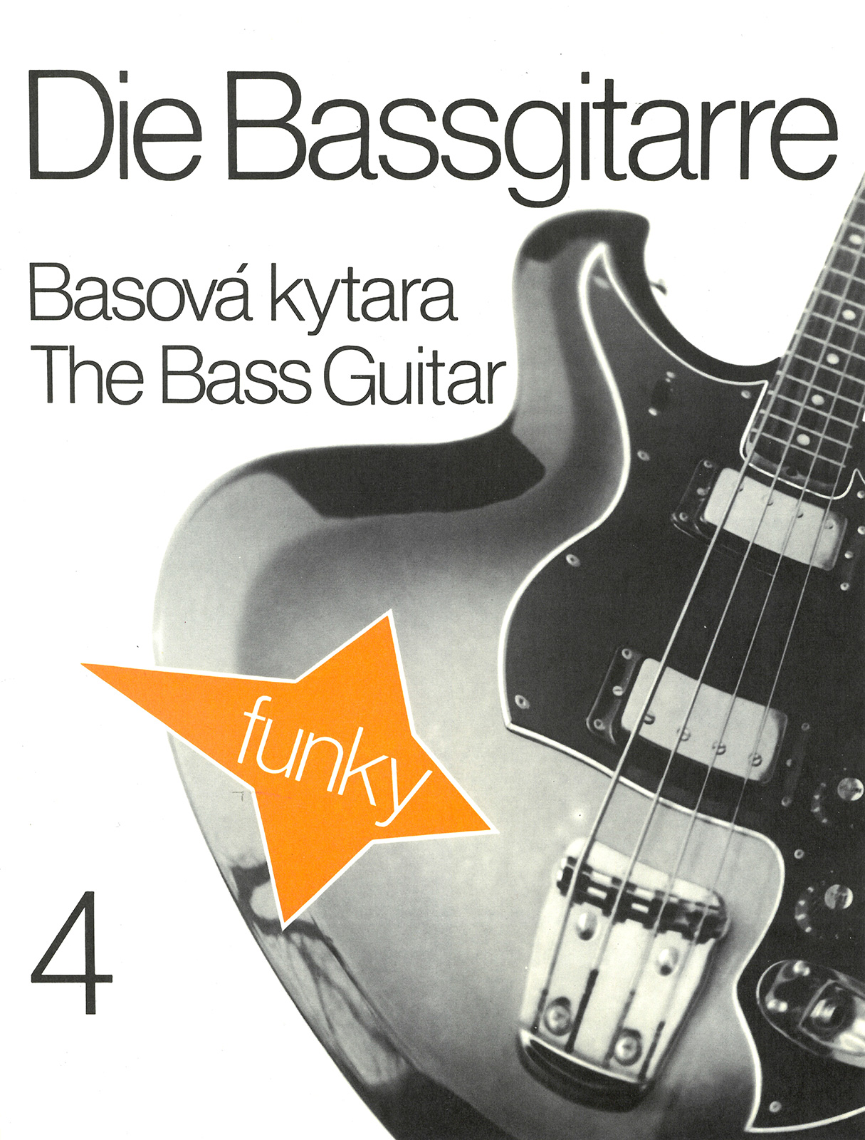 Vorderes Coverbild Die Bassgitarre – Band 4