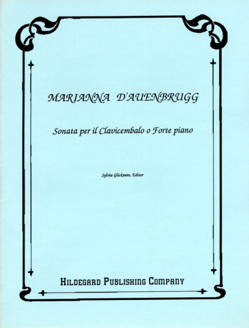 Vorderes Coverbild Sonata Per Il Clavicembalo O Forte Piano 