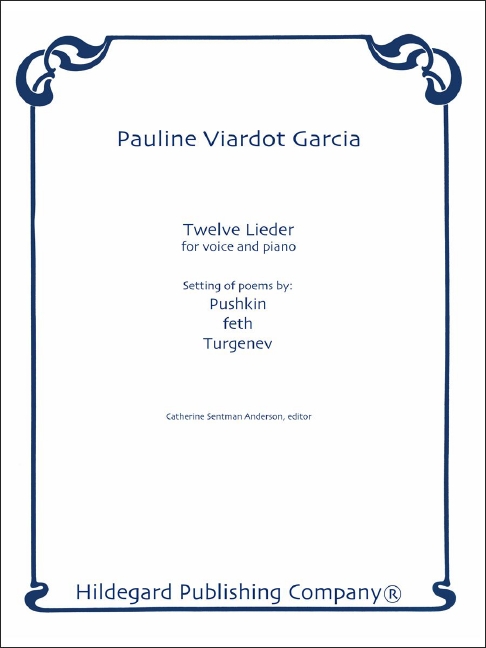 Vorderes Coverbild Twelve Lieder 