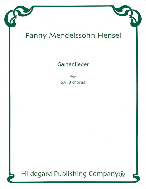 Vorderes Coverbild Gartenlieder 