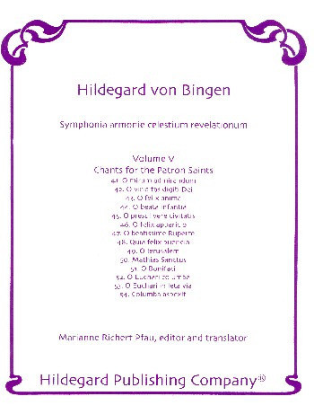 Vorderes Coverbild Symphonia Armonie Celestium Revelationum 