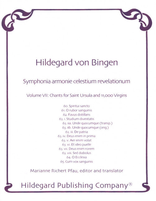 Vorderes Coverbild Symphonia Armonie Celestium Revelationum 