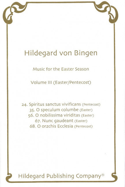 Vorderes Coverbild Music for the Easter Season Vol. 3