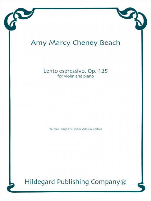 Vorderes Coverbild Lento Espressivo op. 125 