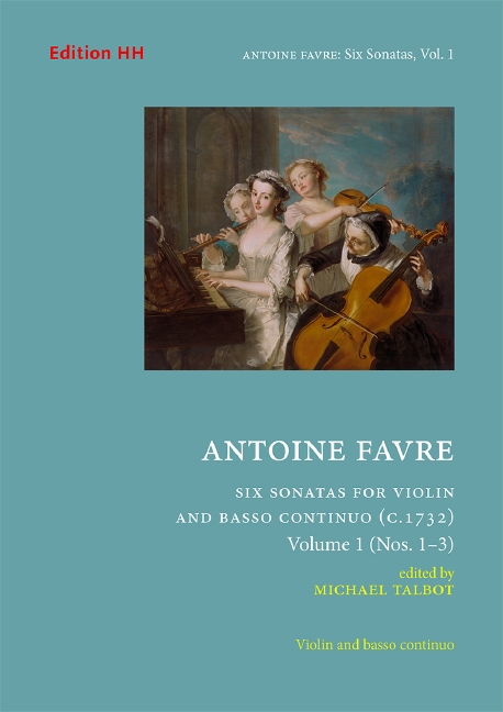 Vorderes Coverbild Six sonatas, volume 1 (Nos. 1–3) 