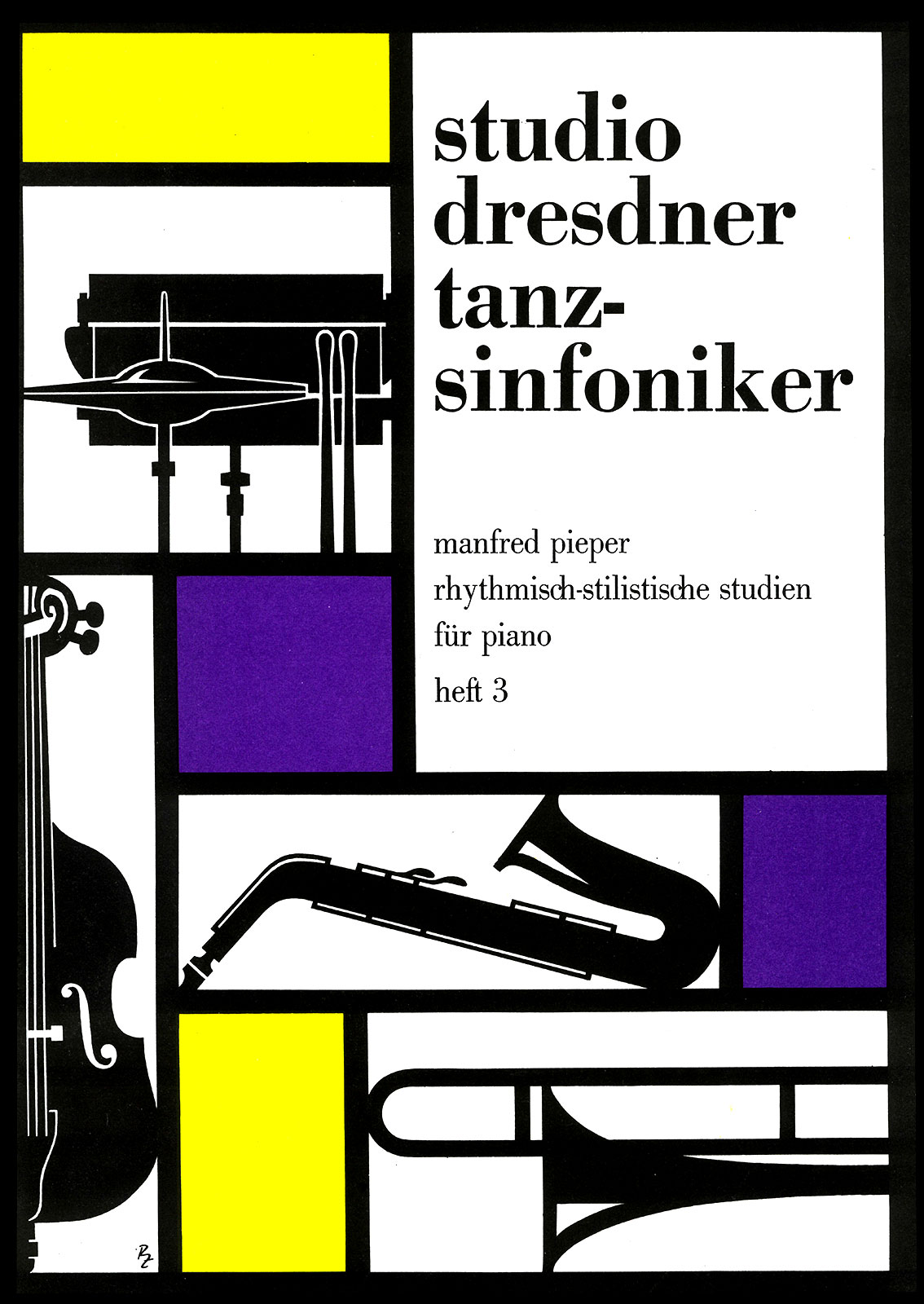 Vorderes Coverbild Rhythmisch-stilistische Studien für Piano Heft 3