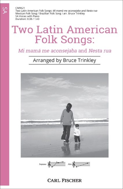 Vorderes Coverbild Two Latin American Folk Songs: Mi Mama Me Aconsejaba and Nesta Rua 