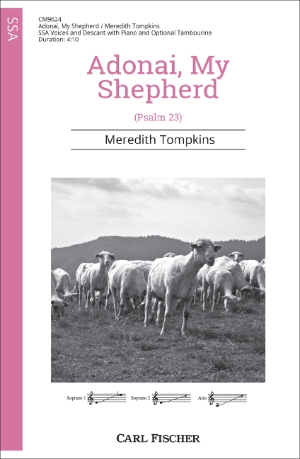 Vorderes Coverbild Adonai, My Shepherd 