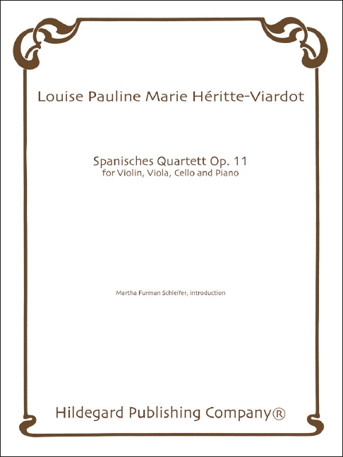 Vorderes Coverbild Spanisches Quartett op. 11 