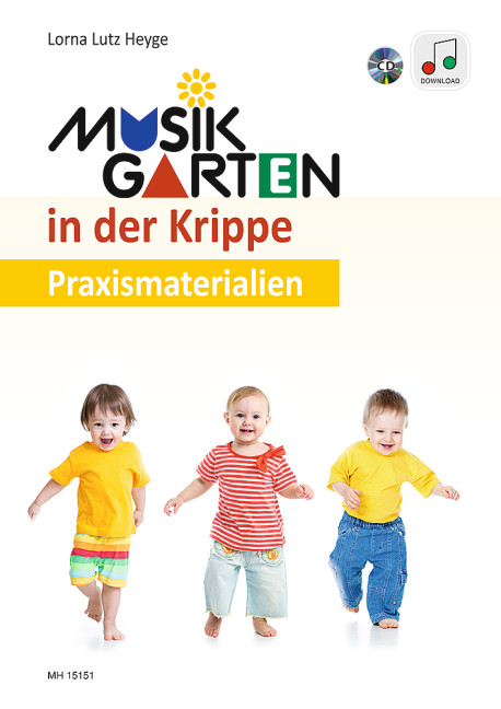 Vorderes Coverbild Musikgarten in der Krippe 