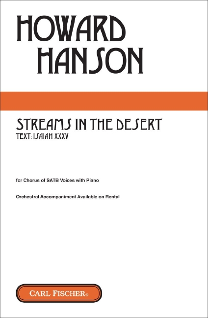 Vorderes Coverbild Streams In The Desert 