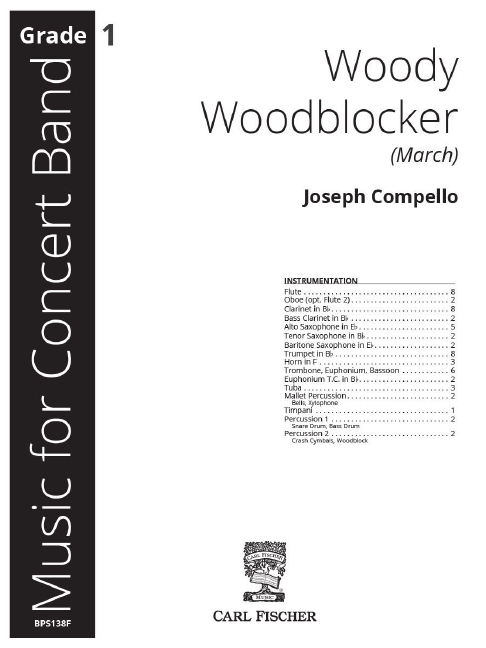 Vorderes Coverbild Woody Woodblocker 
