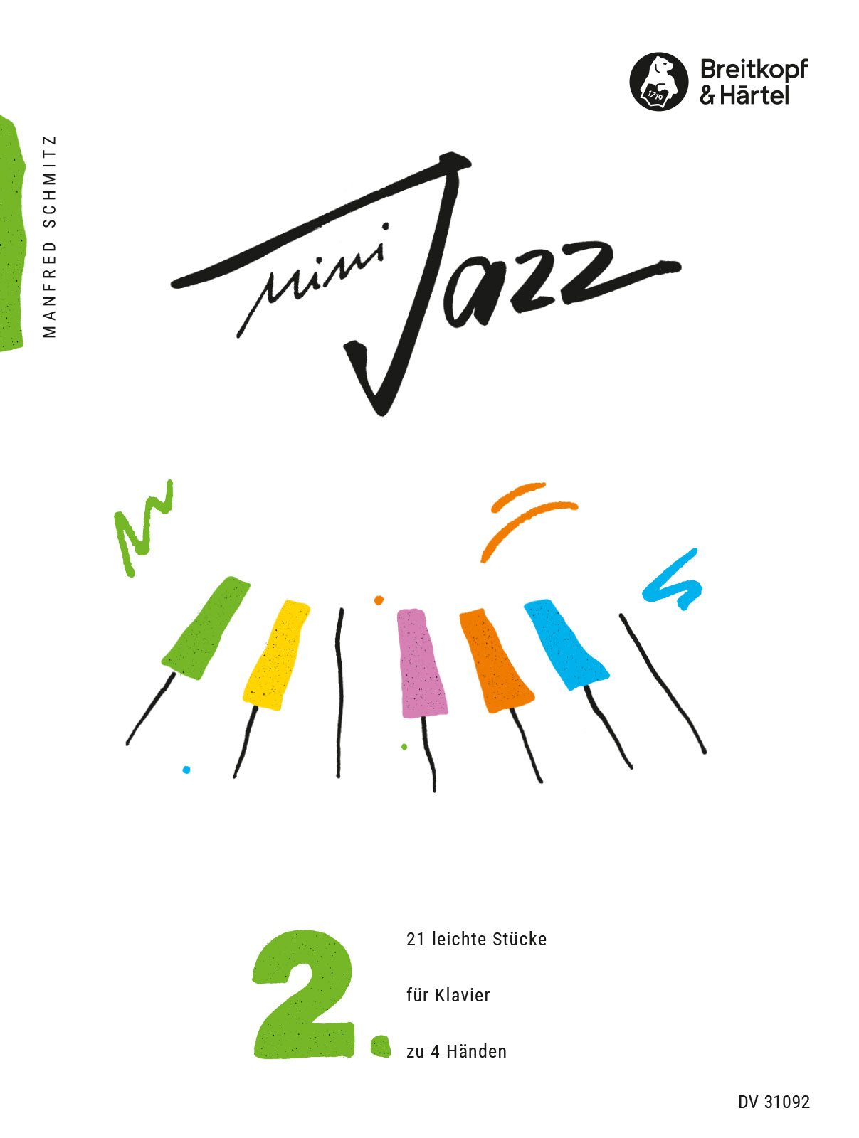 Anderes Coverbild Mini Jazz, Heft 2: 21 leichte Stücke