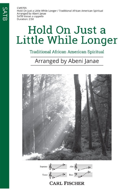 Vorderes Coverbild Hold On Just a Little While Longer 