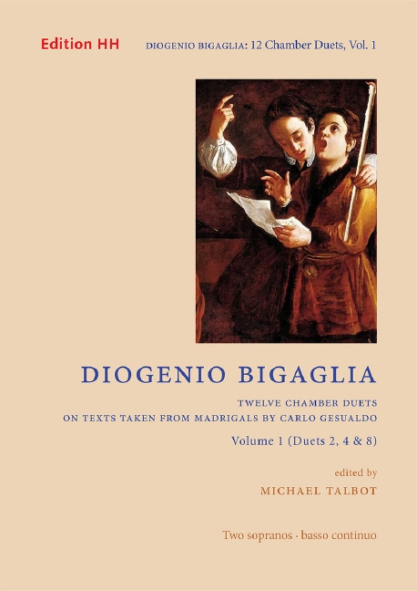 Vorderes Coverbild Twelve chamber duets on texts taken from madrigals by Carlo Gesualdo 1 Vol. 1