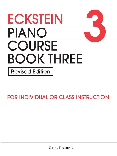 Vorderes Coverbild Eckstein Piano Course Book Three Band 3