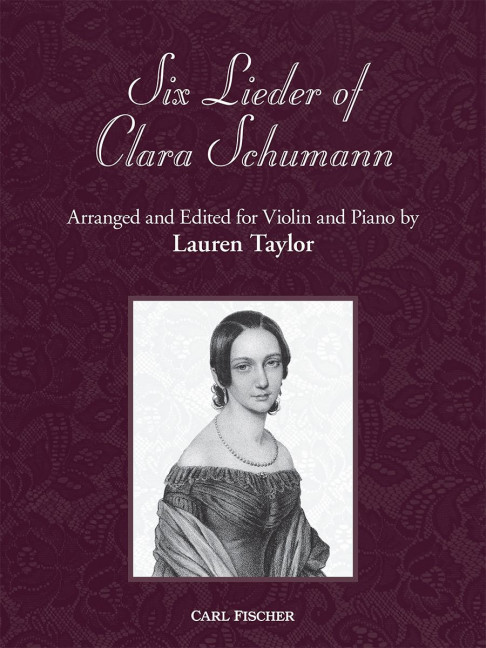 Vorderes Coverbild Six Lieder of Clara Schumann 