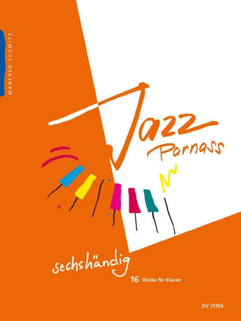 Vorderes Coverbild Jazz-Parnass für Klavier zu sechs Händen