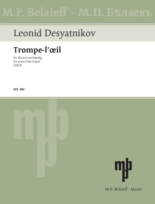 Vorderes Coverbild Trompe-l‘œil 