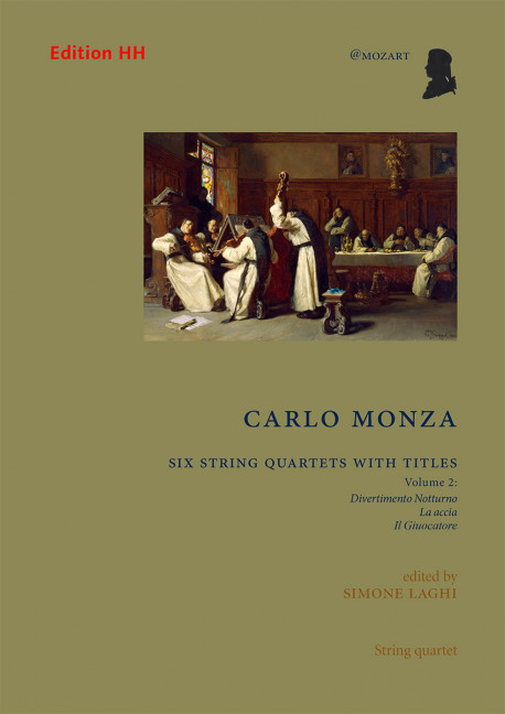 Vorderes Coverbild Six string quartets with titles Band 2