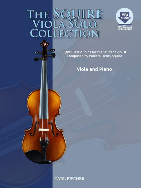 Vorderes Coverbild Squire Viola Solo Collection 