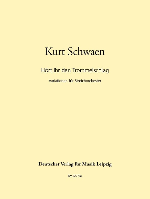 Anderes Coverbild Hört Ihr den Trommelschlag