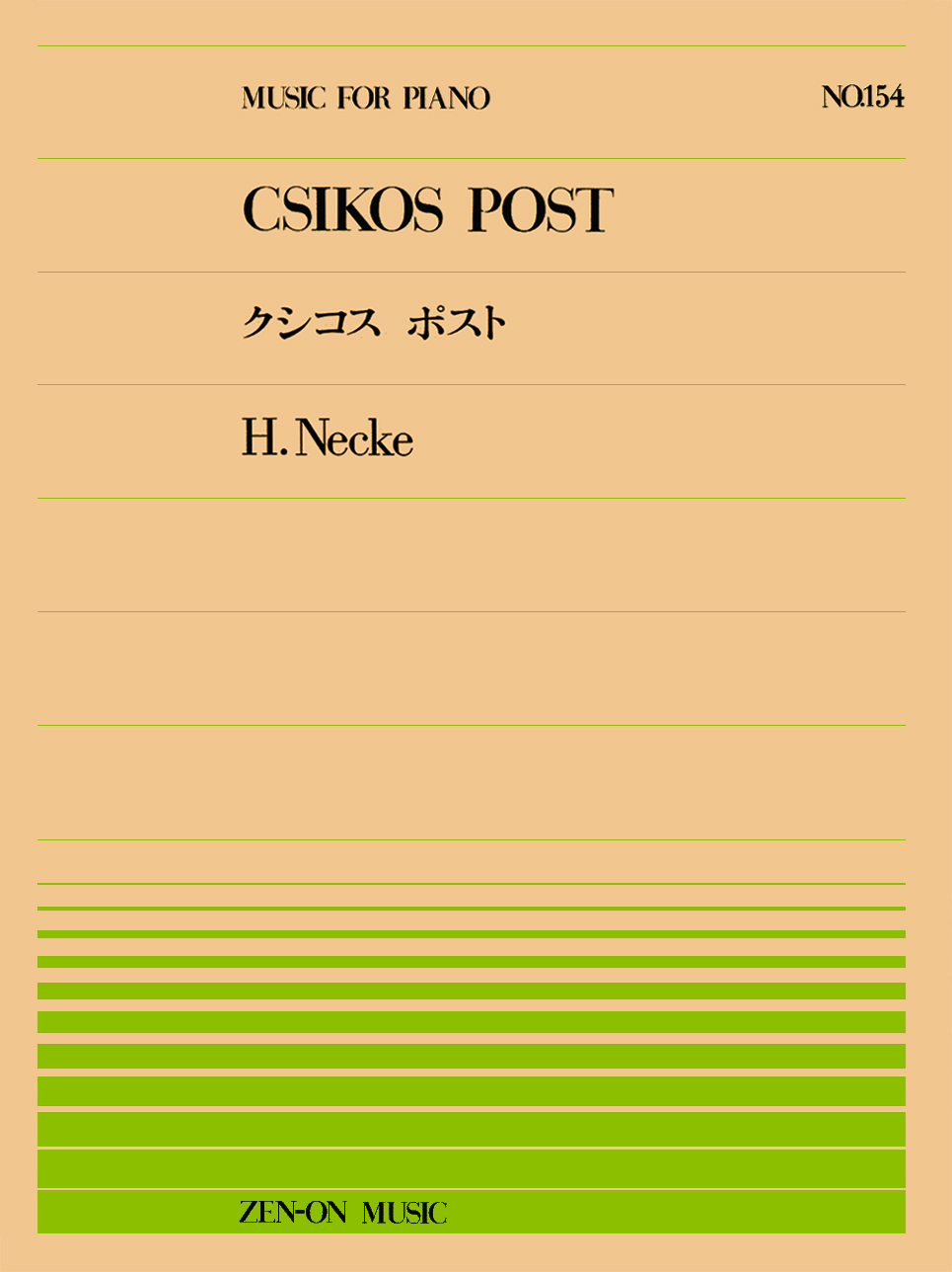 Vorderes Coverbild Csikos Post 154
