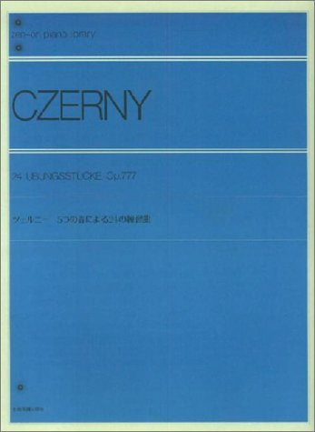 Vorderes Coverbild 24 Übungsstücke op. 777 