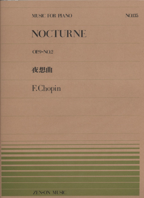 Vorderes Coverbild Nocturne op. 9/2 Nr. 135