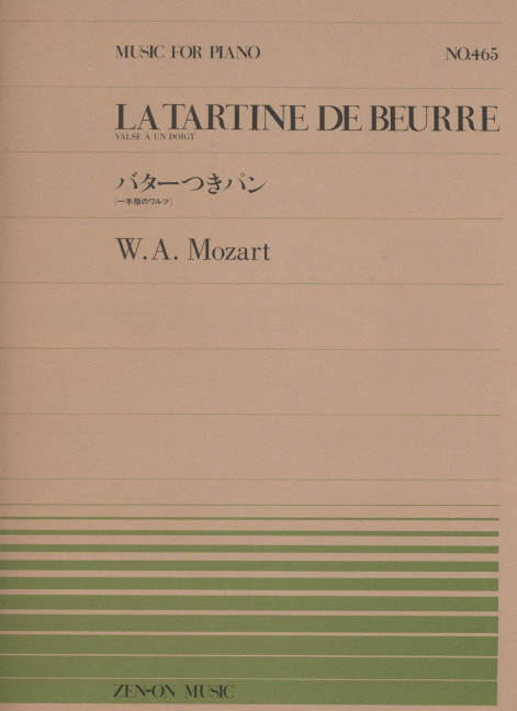 Vorderes Coverbild La Tartine de Beurre Nr. 465
