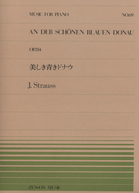 Vorderes Coverbild An der schönen blauen Donau op. 314 69
