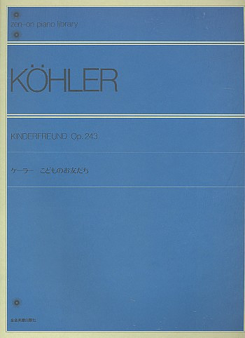 Vorderes Coverbild Kinderfreund op. 243 
