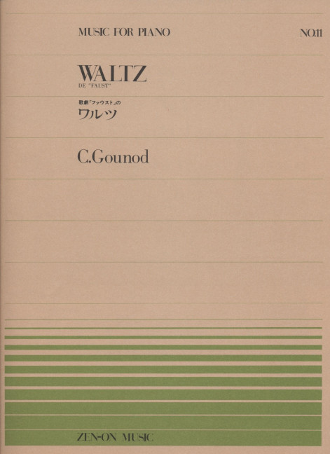 Vorderes Coverbild Walzer Nr. 11