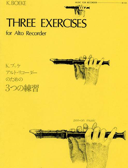 Vorderes Coverbild Three Exercises R 151