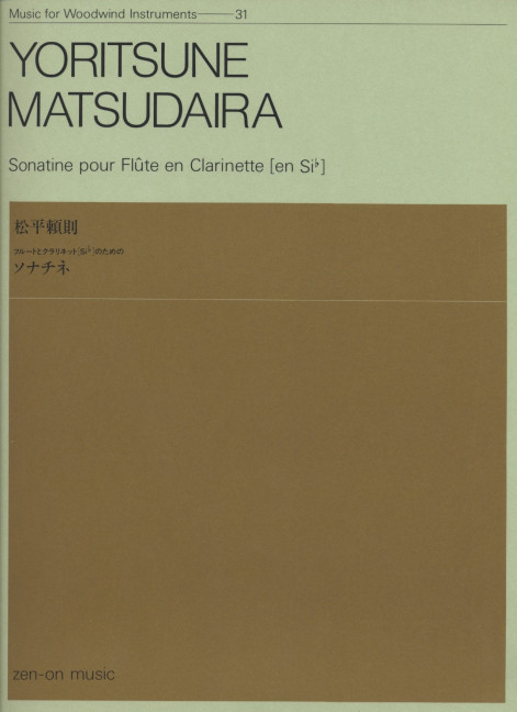 Vorderes Coverbild Sonatine 31
