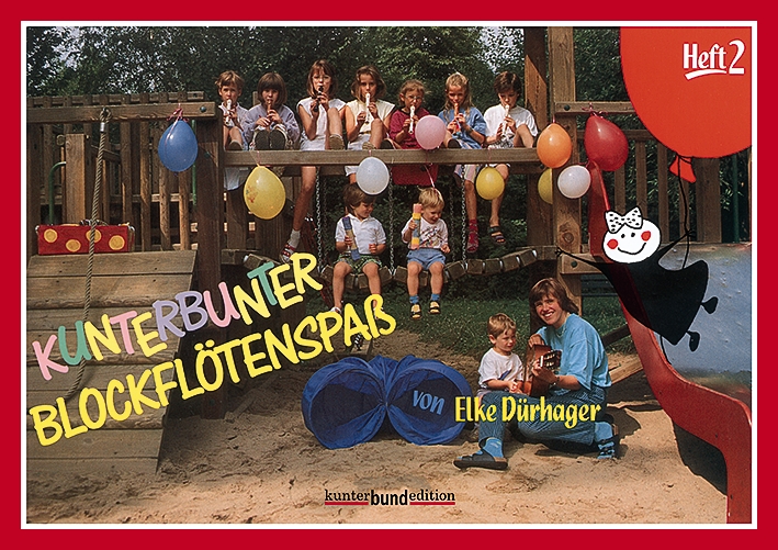 Vorderes Coverbild Kunterbunter Blockflötenspaß Band 2